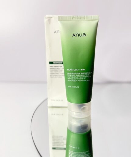 فوم شستشوی عمقی منافذ آنوآ مدل Heartleaf + BHA